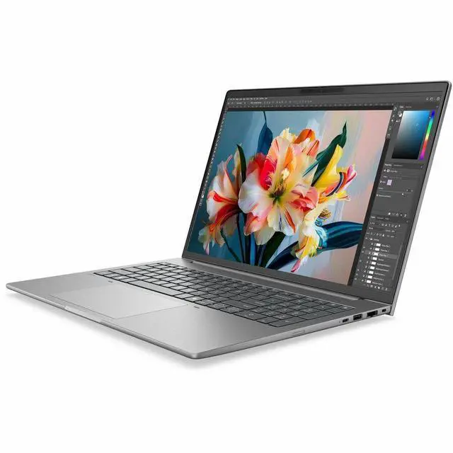 Alt view image 4 of 7 - HP ZBook 8 G2i 16" Copilot+ PC Mobile Workstation - WQUXGA - 120 Hz - Intel Core Ultra 9 Series 3 386H - 64 GB - 1 TB SSD - English Keyboard - Meteor Silver Aluminum - Intel Chip - 3840 x 2400 -