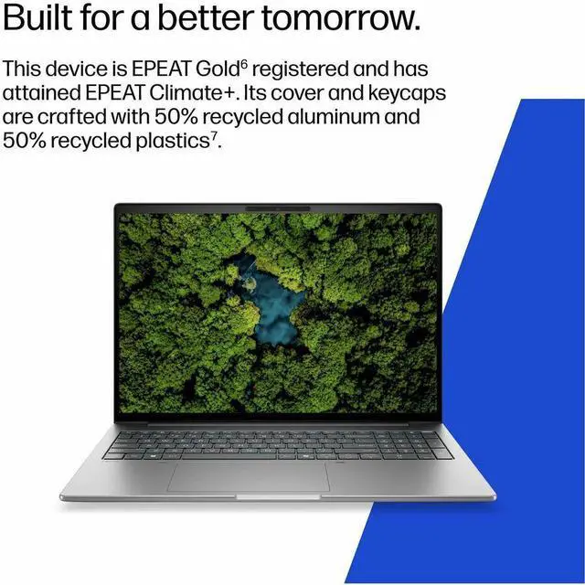 Alt view image 7 of 7 - HP ZBook 8 G2i 16" Copilot+ PC Mobile Workstation - WQUXGA - 120 Hz - Intel Core Ultra 9 Series 3 386H - 64 GB - 1 TB SSD - English Keyboard - Meteor Silver Aluminum - Intel Chip - 3840 x 2400 -