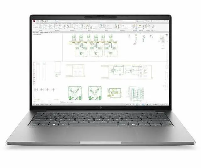 Main image of HP ZBook 8 G2i 14" Copilot+ PC Mobile Workstation - 2.5K - 120 Hz - Intel Core Ultra 9 Series 3 386H - 64 GB - 1 TB SSD - English Keyboard - Meteor Silver Aluminum - Intel Chip - 2560 x 1600 - Wi