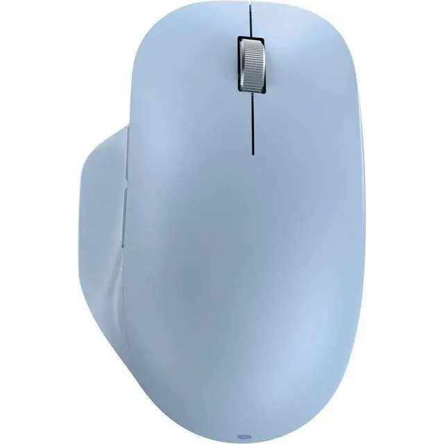 Alt view image 4 of 7 - Incase Designed by Microsoft Bluetooth Ergonomic Mouse - Optical - Wireless - Bluetooth - Pastel Blue - Scroll Wheel - 3 Programmable Button(s) - 2 x AAA Battery Supported