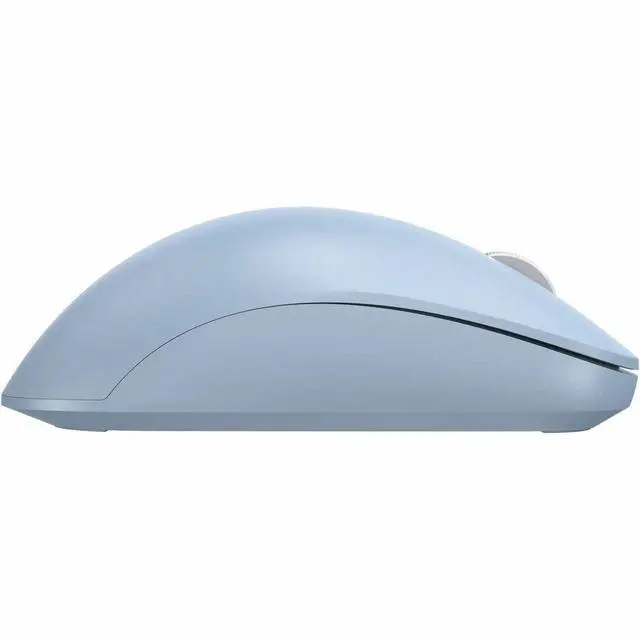 Alt view image 6 of 7 - Incase Designed by Microsoft Bluetooth Ergonomic Mouse - Optical - Wireless - Bluetooth - Pastel Blue - Scroll Wheel - 3 Programmable Button(s) - 2 x AAA Battery Supported