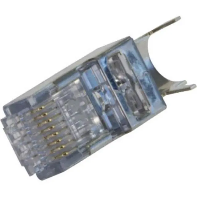 Alt view image 3 of 3 - Platinum Tools ezEX 44 Shielded, External Ground, CAT6 Connector - 50 - 1 x RJ-45 Male Network - Shielding - TAA Compliant