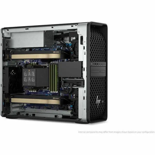 Alt view image 2 of 7 - HP Z4 G6i Workstation - 1 x Intel Xeon 636 - vPro Technology - 32 GB - 1 TB SSD - Tower - Black - Intel W890 Chip - Windows 11 Pro - NVIDIA RTX PRO 4000 24 GB Graphics - Serial ATA/600, NVMe Controlle