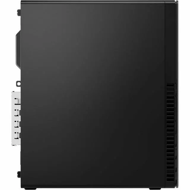 Alt view image 5 of 6 - Lenovo ThinkCentre M75s Gen 5 12TA000VUS Desktop Computer - AMD Ryzen 3 PRO 8300G - 8 GB - 256 GB SSD - Small Form Factor - Black - AMD PRO 665 Chip - Windows 11 Pro - AMD Radeon 740M Graphics - DVD-W