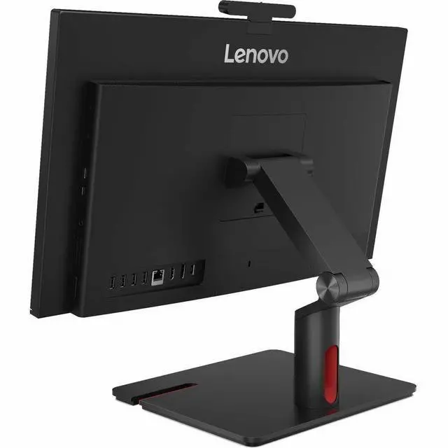 Alt view image 3 of 7 - Lenovo ThinkCentre M70a Gen 6 13AY000DUS All-in-One Computer - Intel Core Ultra 7 2nd Gen 265T - vPro Technology - 32 GB - 512 GB SSD - 23.8" Full HD - Desktop - Black - Intel Q870 Chip - 1920 x