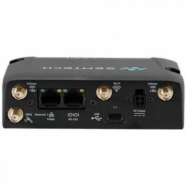 Alt view image 2 of 4 - Sierra Wireless AirLink RX400 2 SIM Cellular, Ethernet Modem/Wireless Router - 5G - LTE Cat 4, LTE - 1 x Network Port - USB - Gigabit Ethernet - VPN Supported - DIN Rail Mountable