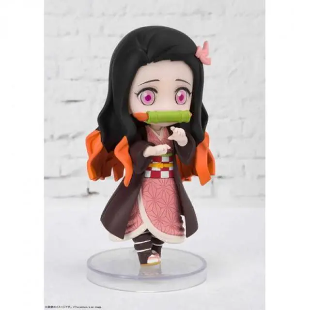 Alt view image 9 of 11 - Figuarts Mini Onito Blade Kimono Tsubaki Approach About 90mm PVC & ABS Coated Movable Figure