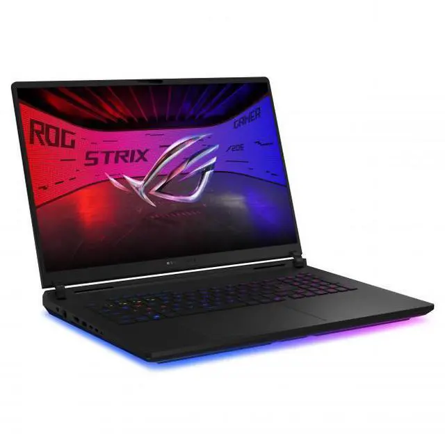 Alt view image 3 of 7 - ASUS ROG Strix SCAR 18" ROG Nebula HDR 4K 240Hz Gaming Notebook Intel Core Ultra 9 290HX Plus 32GB RAM 1TB SSD NVIDIA GeForce RTX 5090 Off Black
