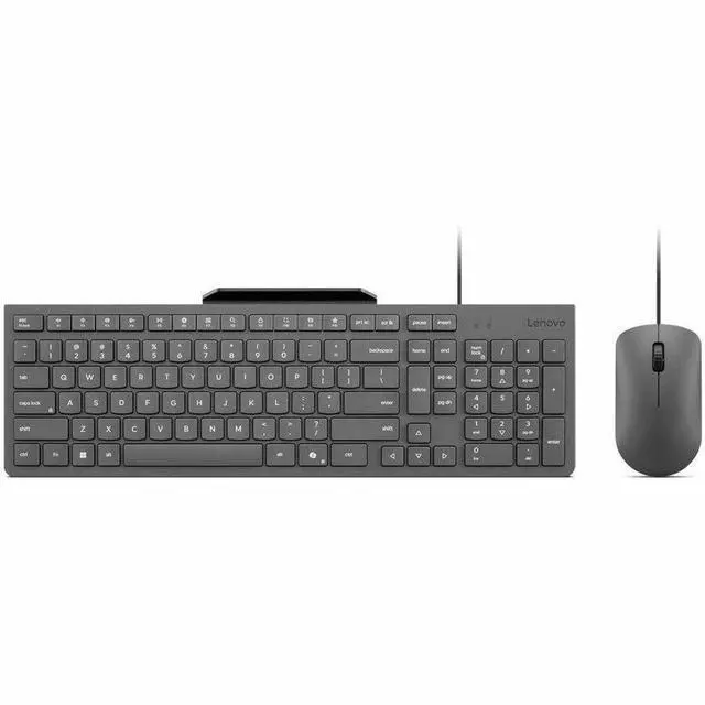 Alt view image 9 of 14 - Lenovo 310 USB-A Wired Combo - US English