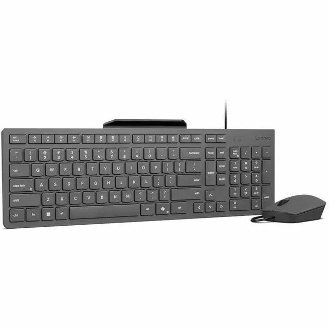 Alt view image 14 of 14 - Lenovo 310 USB-A Wired Combo - US English
