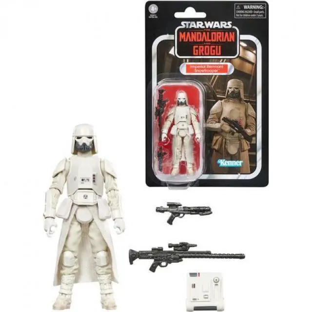 Main image of Star Wars: The Mandalorian and Grogu - Vintage Collection - Imperial Remnant Snowtrooper Action Figure