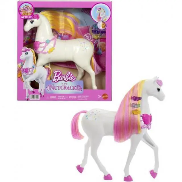 Main image of Barbie in the Nutcracker Land of Sweets Horse and Accessories
