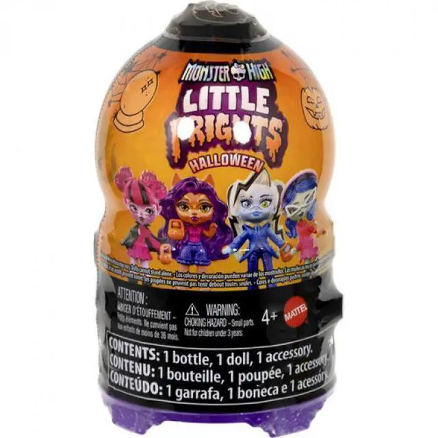 Main image of Monster High Little Frights Halloween (One Random Freight Sized Doll per Transaction)