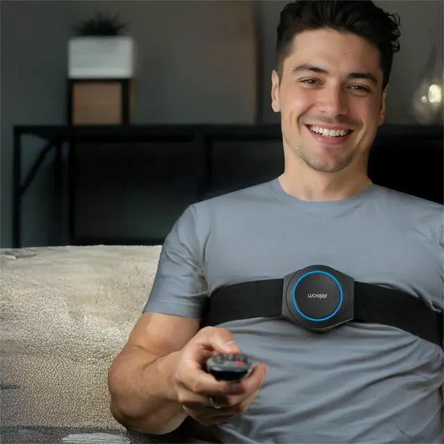 Alt view image 2 of 7 - Woojer High-Fidelity Haptic Body Strap 4 - for VR, Games, Music, Movies, and Wellness. - Turn every beat into an adrenaline rush. Woojer Strap 4 puts you inside your music, your games, and your workou