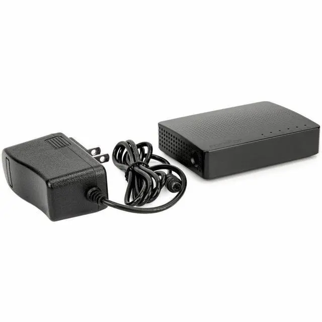 Alt view image 6 of 7 - Rocstor JetConnect JC5 5-Port Gigabit Desktop / Wallmount Unmanaged Network Switch