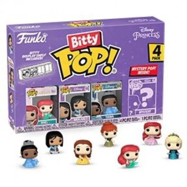 Main image of FUNKO Bitty POP!: Disney Princess - Ariel 4-Pack - 73027