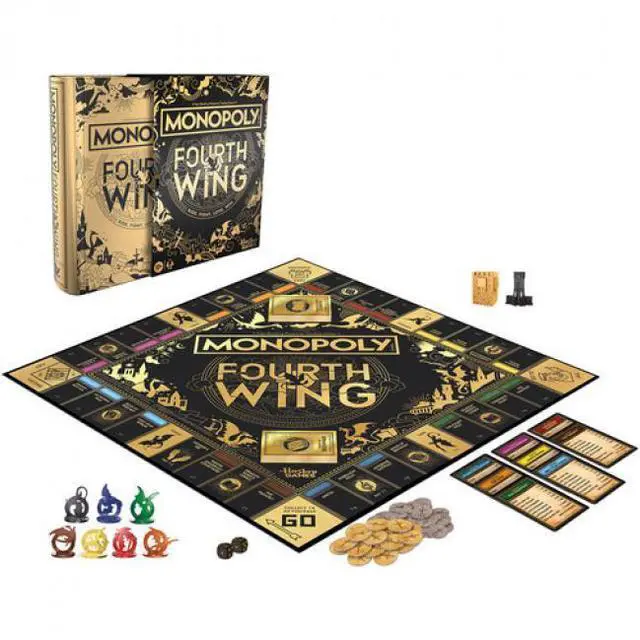 Main image of Monopoly: Fourth Wing Edition (Empyrean Series) - Board Game
