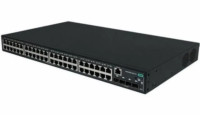 Alt view image 2 of 4 - HPE CW 2050 48p 10/100/1000BASE-T PoE+ 4p SFP 1G/2.5G 410W Switch - 48 Ports - Manageable - Gigabit Ethernet, 2.5 Gigabit Ethernet - 10/100/1000Base-T, 2.5GBase-X - 2 Layer Supported - 25 W Power Cons