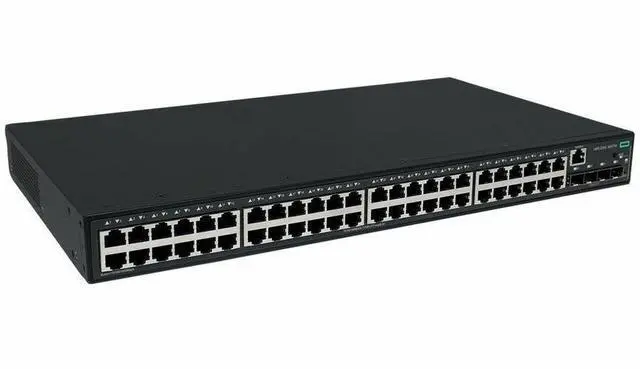 Alt view image 3 of 4 - HPE CW 2050 48p 10/100/1000BASE-T PoE+ 4p SFP 1G/2.5G 410W Switch - 48 Ports - Manageable - Gigabit Ethernet, 2.5 Gigabit Ethernet - 10/100/1000Base-T, 2.5GBase-X - 2 Layer Supported - 25 W Power Cons