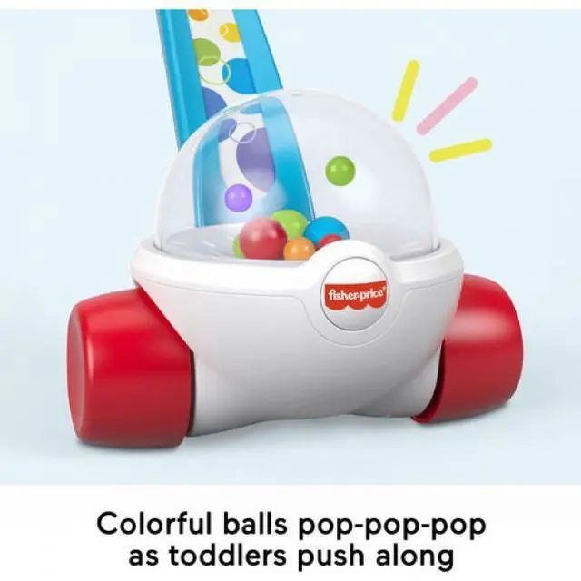 Alt view image 3 of 5 - Fisher Price - Corn Popper Push Toy