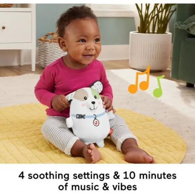 Alt view image 6 of 7 - Fisher Price - Calming Vibrations Puppy Soother Refresh