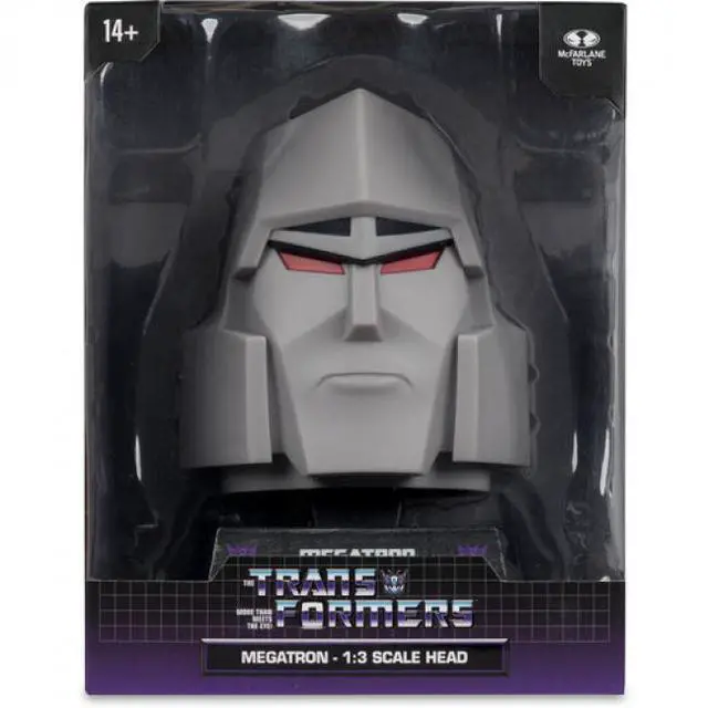 Alt view image 2 of 7 - McFarlane Toys - Transformers - 1:3 Scale Replica Bust - Megatron