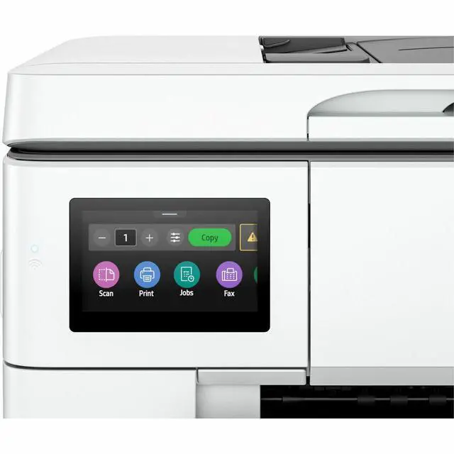 Alt view image 4 of 7 - HP Officejet Pro 9730 Wired & Wireless Inkjet Multifunction Printer - Color - Cement - Copier/Printer/Scanner - 34 ppm Mono/34 ppm Color Print - 4800 x 1200 dpi Print - Automatic Duplex Print - Up