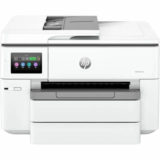 Alt view image 2 of 7 - HP Officejet Pro 9730 Wired & Wireless Inkjet Multifunction Printer - Color - Cement - Copier/Printer/Scanner - 34 ppm Mono/34 ppm Color Print - 4800 x 1200 dpi Print - Automatic Duplex Print - Up