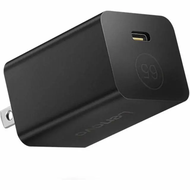 Alt view image 3 of 7 - Lenovo GaN Nano 65W Adapter G0A6GN65US