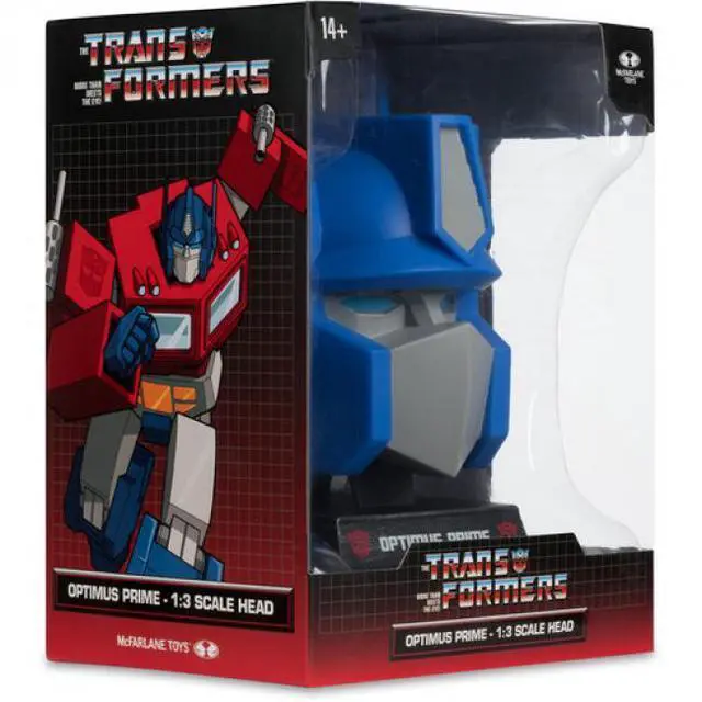 Alt view image 7 of 7 - McFarlane Toys - Transformers - 1:3 Scale Replica Bust - Optimus Prime