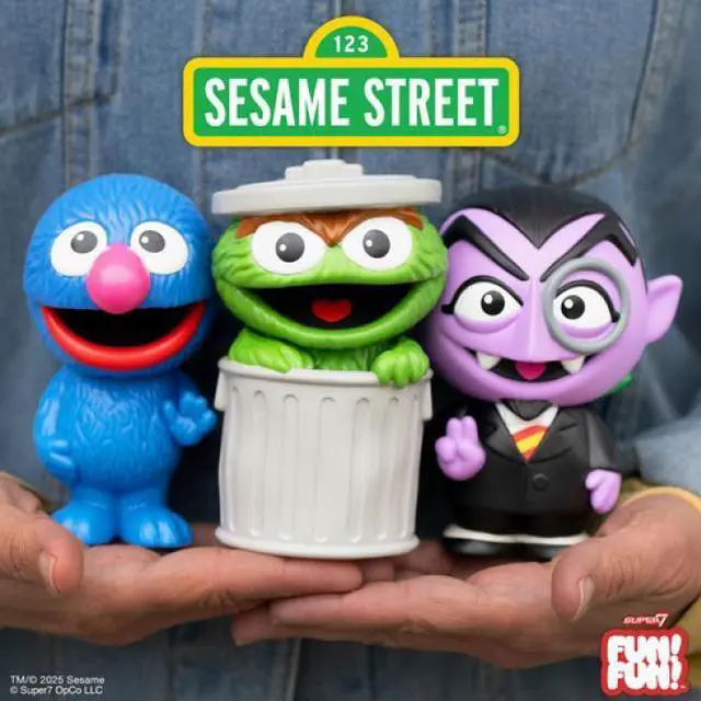 Alt view image 5 of 7 - Super7 - Sesame Street - FUN! FUN! Wv1 - Grover
