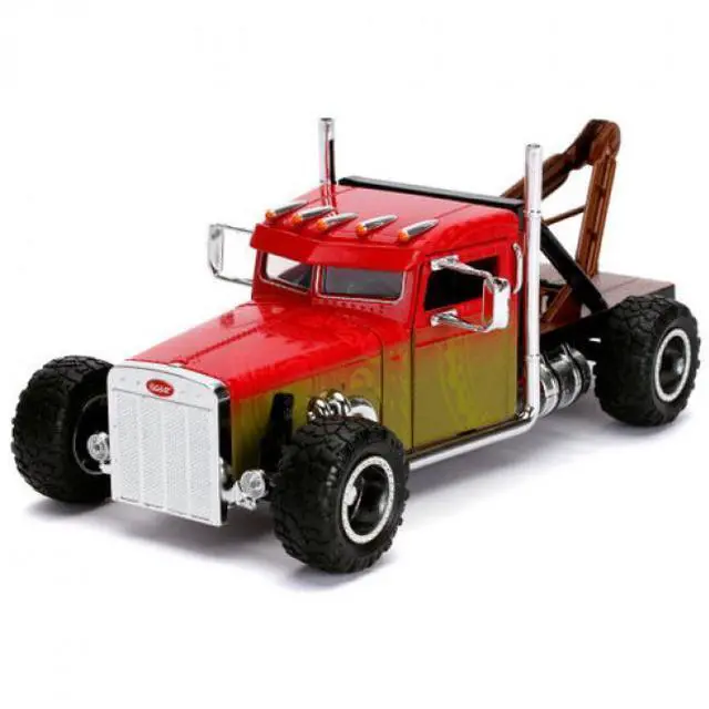 Alt view image 7 of 7 - Custom Peterbilt Tow Truck "Fast & Furious" Series 1/24 Diecast Model by Jada