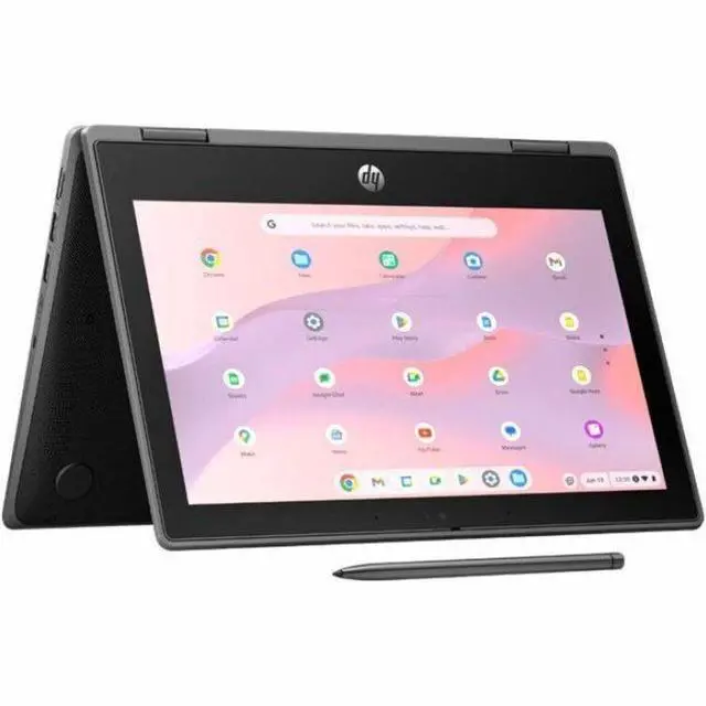 Alt view image 5 of 5 - HP Fortis Flip G1i 11" Touchscreen Convertible 2 in 1 Chromebook - Intel N150 - 4 GB - 32 GB Flash Memory - English Keyboard - Smart Buy - Intel Chip - ChromeOS