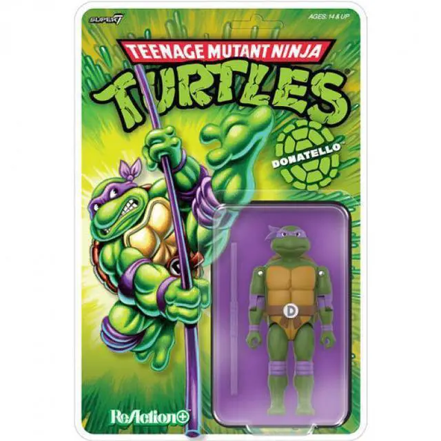 Main image of Super7 - Teenage Mutant Ninja Turtles - ReAction+ Wv1 - Donatello (TMNT)