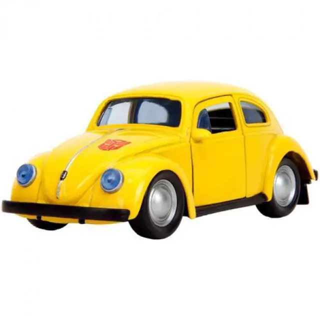 Alt view image 6 of 6 - Volkswagen Beetle "Bumblebee" Yellow "Transformers" "Hollywood Rides" Series 1/32 Diecast Model Car by Jada