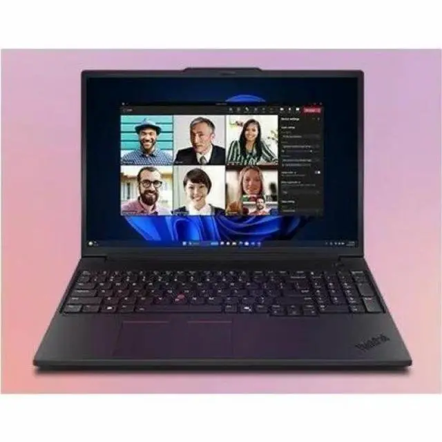 Alt view image 5 of 7 - Lenovo ThinkPad P16v G3 16" Notebook - Intel Core Ultra 7 265H - 32GB - 1TB SSD - NVIDIA RTX PRO 2000 Blackwell 8GB - Windows 11 Pro - BT 5.4, - Wi-Fi 7 - Ethernet - 21RS0027US