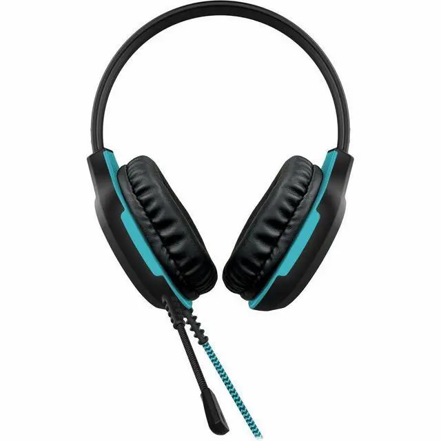 Alt view image 3 of 4 - Gumdrop DropTech Headphones with Mic - Stereo - Mini-phone (3.5mm) - Wired - Over-the-head - Binaural - Circumaural - 4 ft Cable