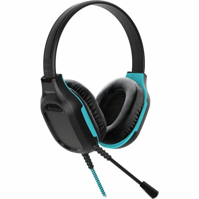 Alt view image 2 of 4 - Gumdrop DropTech Headphones with Mic - Stereo - Mini-phone (3.5mm) - Wired - Over-the-head - Binaural - Circumaural - 4 ft Cable