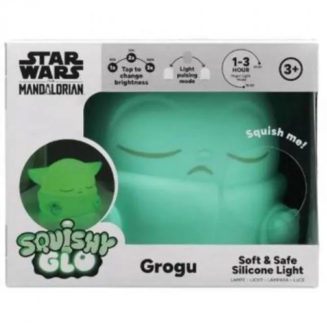 Main image of Star Wars - SquishyGlo - Grogu Rechargeable Silicone Light