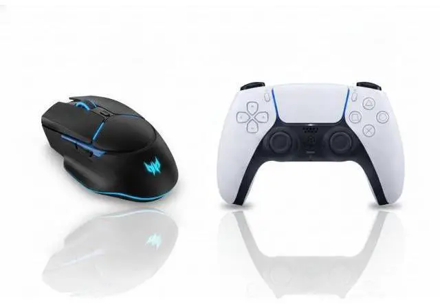Main image of Acer Predator Cestus 530 Wireless Gaming Mouse Black + PlayStation 5 DualSense Wireless Controller