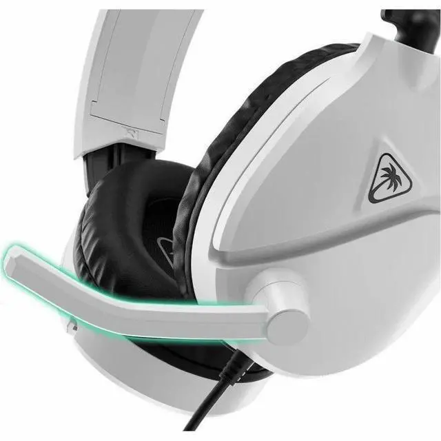 Alt view image 2 of 7 - Turtle Beach Recon 70 Gaming Headset - Stereo - Mini-phone (3.5mm) - Wired - 20 Hz to 20 kHz - Over-the-head, Over-the-ear - Binaural - Circumaural - 3.94 ft Cable - Omni-directional Microphone - Whit