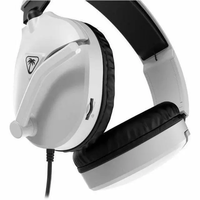 Alt view image 5 of 7 - Turtle Beach Recon 70 Gaming Headset - Stereo - Mini-phone (3.5mm) - Wired - 20 Hz to 20 kHz - Over-the-head, Over-the-ear - Binaural - Circumaural - 3.94 ft Cable - Omni-directional Microphone - Whit
