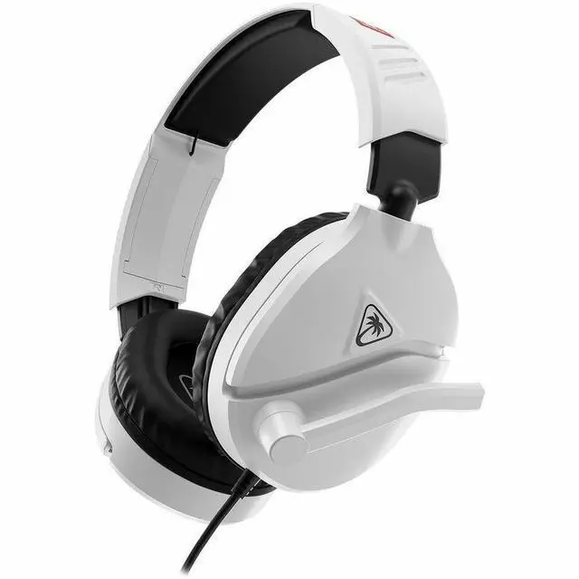 Alt view image 3 of 7 - Turtle Beach Recon 70 Gaming Headset - Stereo - Mini-phone (3.5mm) - Wired - 20 Hz to 20 kHz - Over-the-head, Over-the-ear - Binaural - Circumaural - 3.94 ft Cable - Omni-directional Microphone - Whit
