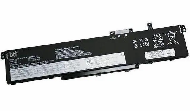 Main image of BTI 5B10W51893-BTI 11.52V 94WHR LI-ION BATTERY 5B10W51893, L21M6P70, SB10W51994, 5B11H56392, 5B11H56391, 5B10W51894, L21L6P70, SB10W51995, 5B11M90091, 5B11M90090, SB11M89891, THINKPAD P16 GEN 1, P16 G