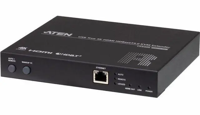 Alt view image 7 of 9 - ATEN USB True 4K HDMI HDBaseT 3.0 KVM Extender 4K@100m