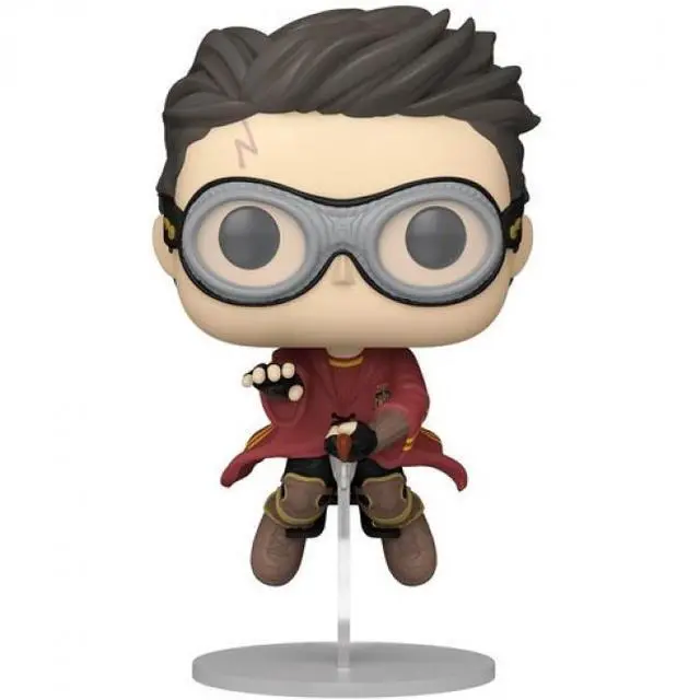 Main image of Funko POP! Movies: Harry Potter and the Prisoner of Azkaban - Harry with Broom, Quidditch - 76003