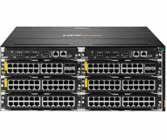 Main image of Aruba CX 5420 Switch Chassis - Manageable - 3 Layer Supported - 1000 W Power Consumption - Optical Fiber - PoE Ports - 4U - Compact