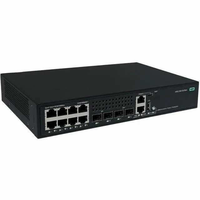 Alt view image 2 of 4 - HPE CW 2150 8p 10M/100M/1G 2p SFP 1G 2p SFP+ 1G/10G Switch - 8 Ports - Manageable - Gigabit Ethernet, 10 Gigabit Ethernet - 10/100/1000Base-T, 10GBase-X, 1000Base-X - 3 Layer Supported - 2 SFP Slots -
