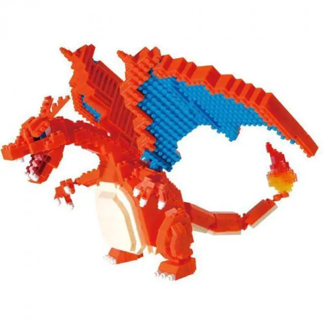 Main image of Nanoblock - Pokemon Series - Charizard Deluxe Edition Building Kit