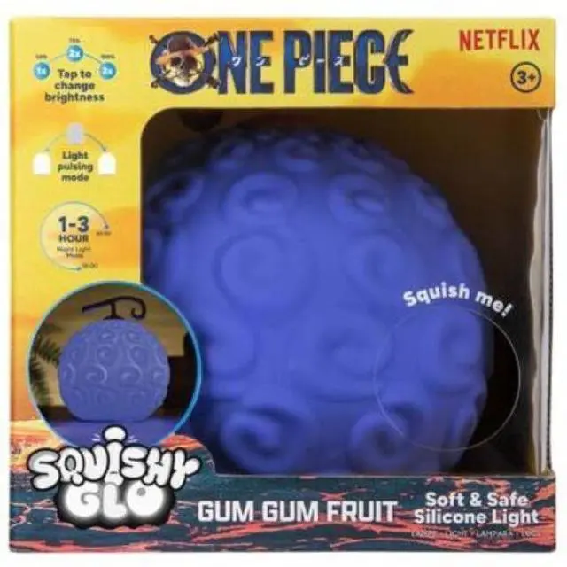 Main image of One Piece - SquishyGlo - Gum-Gum Fruit Rechargeable Silicone Light